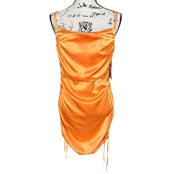 NWT $35 Wild Fable Yellow Mini Dress Size M - Picture 2 of 9